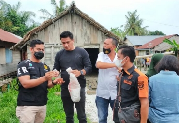 Satres Narkoba Polres Batubara Grebek Kampung Narkoba 2 Orang Diamankan