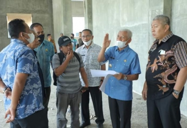 Bupati Tinjau Langsung Pembangunan MPP Kabupaten Asahan