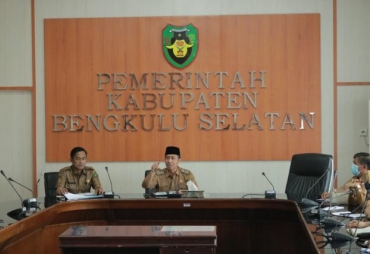 Pj Sesda Pimpin Rapat Penanganan Covid-19 dan Vaksinasi