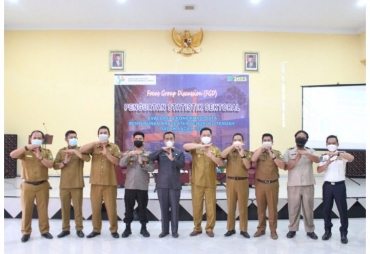 Wakil Bupati Membuka Acara FGD BPS Kabupaten Bengkulu Tengah