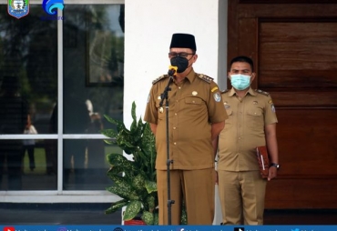 Kasus Terkonfirmasi Meningkat Bupati Minta Satgas Covid-19 Maksimalkan Tugas