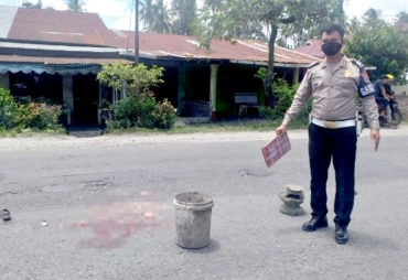 Bocah di Batubara Tewas Ditabrak Truk Kontainer