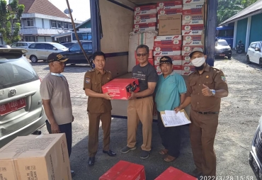 Kabupaten Seluma Terima Bantuan BUFFER Stock Tanggap Darurat Bencana