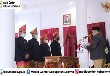 Bupati Mengukuhkan BMA Kabupaten Seluma Periode 2021-2026