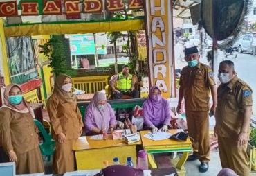 Demi Tercapainya Target Pemkab Labuhanbatu Adakan Vaksinasi di Beberapa Puskesmas