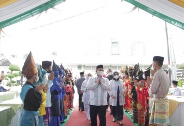 Bupati dan Wabup Labuhanbatu Hadiri Pembukaan MTQ ke- XXXVIII Tingkat Provinsi Sumut
