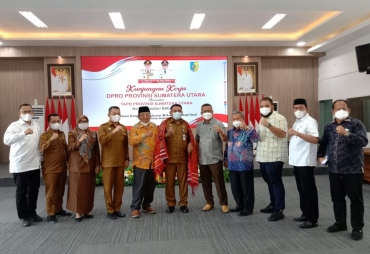 Bupati Zahir Bersama DPRD Sumut Bahas Soal DBH dan Bantuan Keuangan