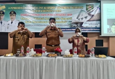 DPK Asahan Gelar Bimtek Petugas Pengelola Arsip