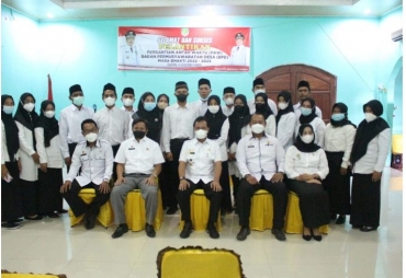 Bupati Lantik 20 Orang PAW Anggota BPD Bengkulu Tengah