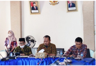 Pemkab Benteng Menerima Kunjungan Kerja Dalam Rangka Rapat Koordinasi Oleh DJPB Provinsi Bengkulu