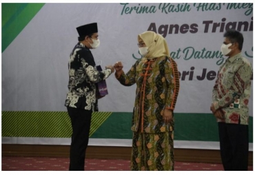 Wakil Bupati BU Hadiri Pisah Sambut Kajati Bengkulu