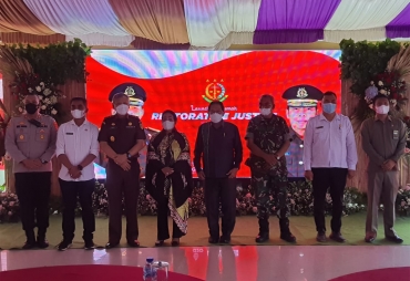 Wabup Karo Hadiri Kegiatan Launching Rumah Restorative Justice di Kabanjahe