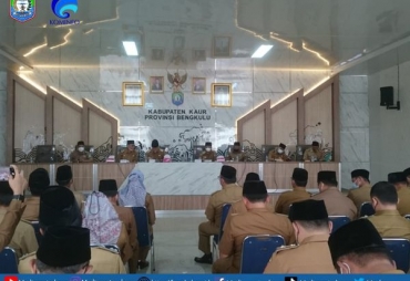 Rapat Seluruh OPD Kabupaten Terkait Evaluasi Kerja Bulan