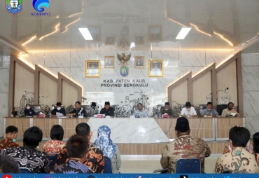 Rapat Capaian Vaksinasi Di Kabupaten Kaur