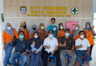 Bupati, Wabup Dan Sekda Seluma Tinjau Gerakan Serentak Vaksinasi COVID-19 