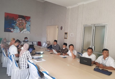 Kasi Kesling Hadiri Rakor di Bappeda Kota