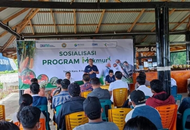 Wabup Karo Hadiri Sosialisasi Program Makmur Dari Kementerian BUMN