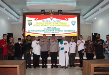 Polda Sumut Gelar Safari Ceramah Kamtibmas di Polres Tanah Karo