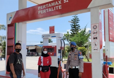 Polres Batu Bara Monitoring Ketersediaan BBM di Bulan Puasa