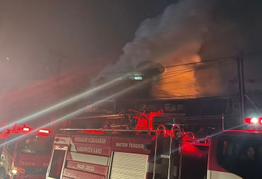 Panglong Prima Kabanjahe Ludes Terbakar