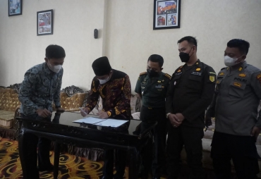 Kabupten BU menuju Smart City, Wabup Hadiri Penandatanganan Nota Kesepahaman