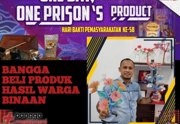 Dukungan Untuk One Day One Prison Product Kian Mengalir