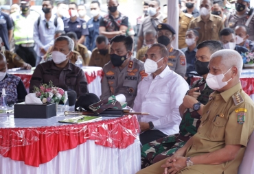 Bupati Asahan Sambut Kedatangan Forkopimda Provsu