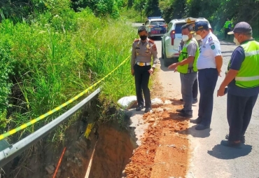 Persiapan Operasi Ketupat 2022, Ditlantas Polda Sumut Survey Jalan Rusak di Payabungan