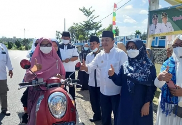 WABUP Launching Ramadhan Takjil On The Road Baznas Kabupaten Seluma