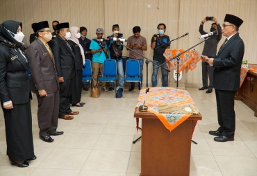 Bupati Kepahiang Lantik 11 Orang Pejabat Eselon II 