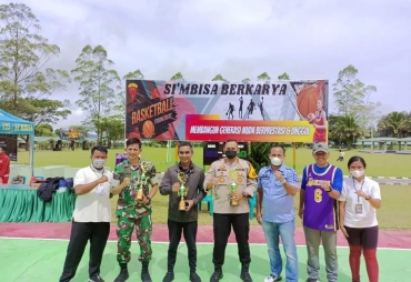 Wabup Karo Buka Turnamen Basket Laxius Simbisa Cup