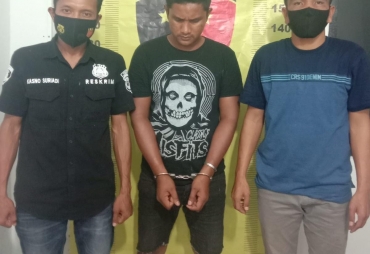Lakukan Pencurian Residivis Ditangkap Personel Polsek Labuhan Ruku 