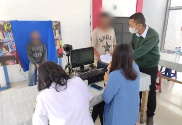 Disdukcapil Kabupaten Karo Rekam E-KTP Bagi WBR Kabanjahe