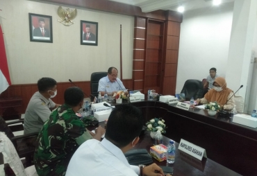 Cegah Penyakit Mulut dan Kuku Wakil Bupati Pimpin Rapat terbatas