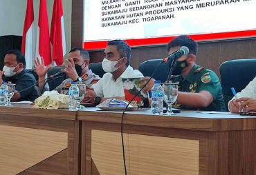 Wabup Bersama Forkopimda Karo Hadiri Rakor Rencana Pengukuran Ulang HGU PT BUK
