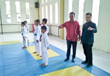 Suasana Kegiatan KOSN Tingkat SD se-Kecamatan Tanjung Morawa (Foto : Edward)