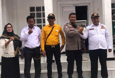 Foto Bersama Usai Halal Bihalal Pokdar Kamtibmas Batu Bara (Foto : Zulfauzan)