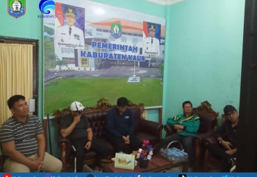 Wakil Bupati Kaur, Diskominfotik Gelar Meeting bersama MNC Group