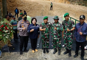 4 Program TMMD di Karo Telah Selesai Dilaksanakan