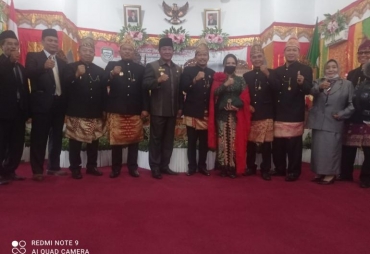 Foto Bersama Forkopimda Usai Rapat Paripurna Istimewa (Foto : Ist)