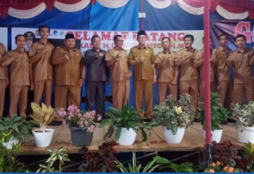 Launching Desa Digital dan Desa Cantik Kaur ( foto : MC Kaur )