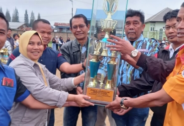 DC GBM MAN 3 Medan Rebut Piala Bergilir Bupati Karo