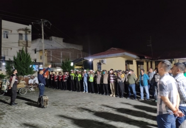 Wakapolresta Deli Serdang Pimpin Giat Patroli Malam