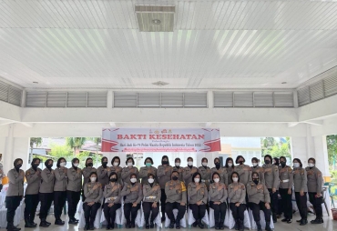 Sambut Hari Polwan Polda Sumut Kolaborasi dengan Polresta Deli Serdang