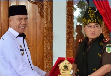 Kajati Bengkulu Apresiasi Daerah RL Satu-Satunya Lengkap Berdiri Gubuk Restorative Justice ( Foto : MC RL ) 