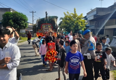 Polsek Beringin Laksanakan Pengamanan Pawai Budaya Tahun Baru Islam 1444 Hijriah