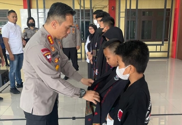 Polresta Deli Serdang Lepas Atlet HAPKIDO Ikuti Kejurnas 