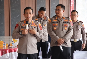 Kapolresta Deli Serdang Gelar Coffee Morning