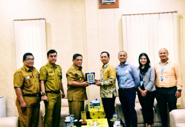Wakil Bupati Deli Serdang terima kunjungan Pimpinan PT Bank Pembangunan Daerah Jawa Barat dan Banten Tbk atau Bank Jabar Banten (BJB) Cabang Medan