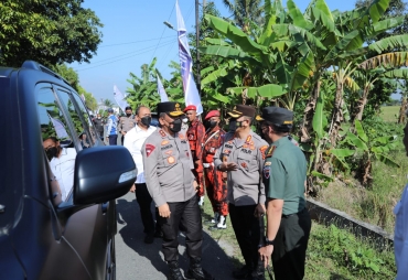 Kapolresta Deli Serdang Hadiri Kick Off GNPIP Sumut